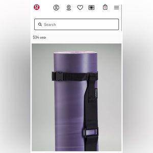Lululemon Yoga Mat Strap